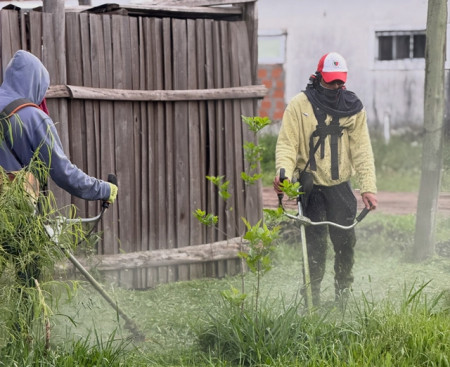 Trabajos en los barrios y calles de nuestra ciudad